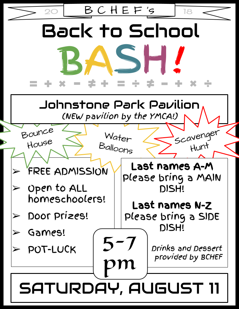 Back to School Bash